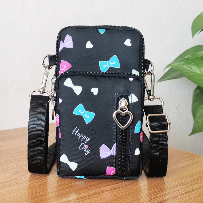 Women's Korean Style Mobile Vertical Mini Phone Bags