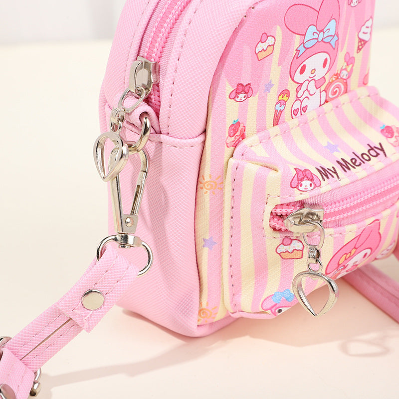 Children's Mini Toys For Babies Clow Cartoon Women's Messenger Bag