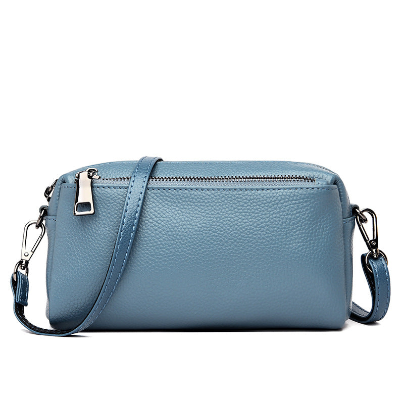 Women's High-grade Leather Versatile Cowhide Mobile Women's Shoulder Bag
