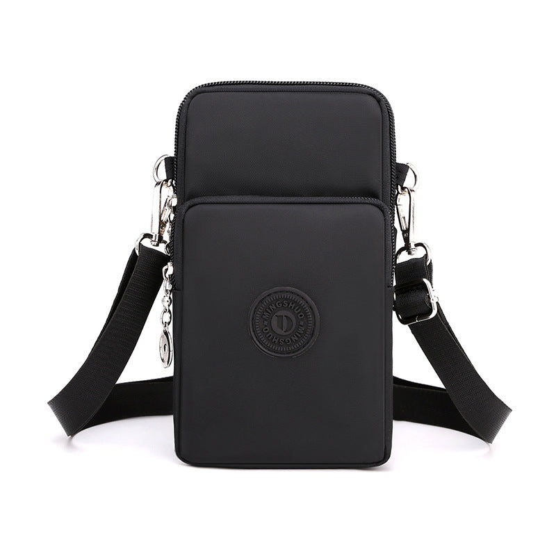 Fashion Female Oxford Cloth Vertical Mini Phone Bags