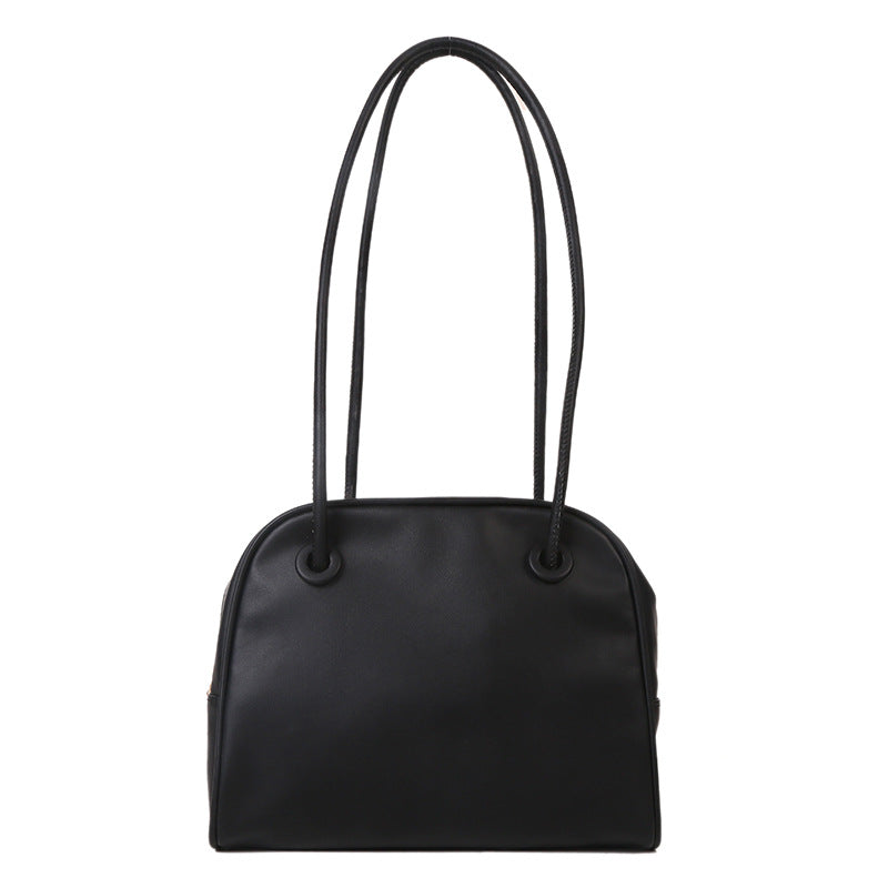 Women's Trendy Underarm Textured Shell Versatile Retro Shoulder Bags