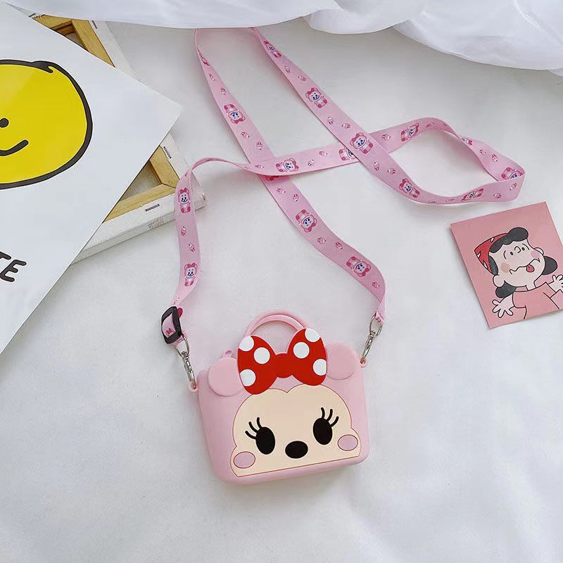 Men's & Children's & Silicone Soft Girlish Storage Cute Bags