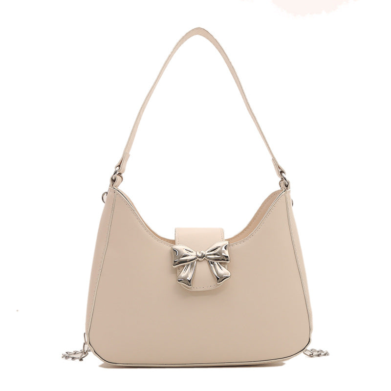 Women's Fashion Bowknot Decorative Spring Popular Chain Crossbody Bags
