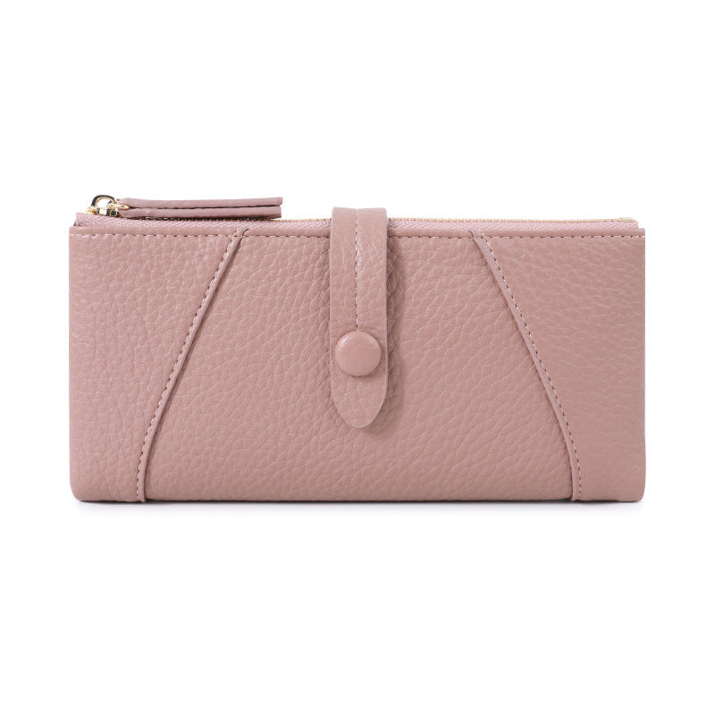 Women's Long Super Soft Flip Multiple Slots High Sense Ladies Wallet