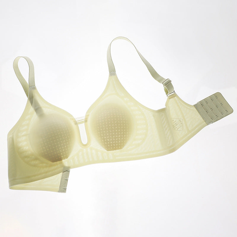 Support Jelly Glue Seamless Underwear Female Summer Bras