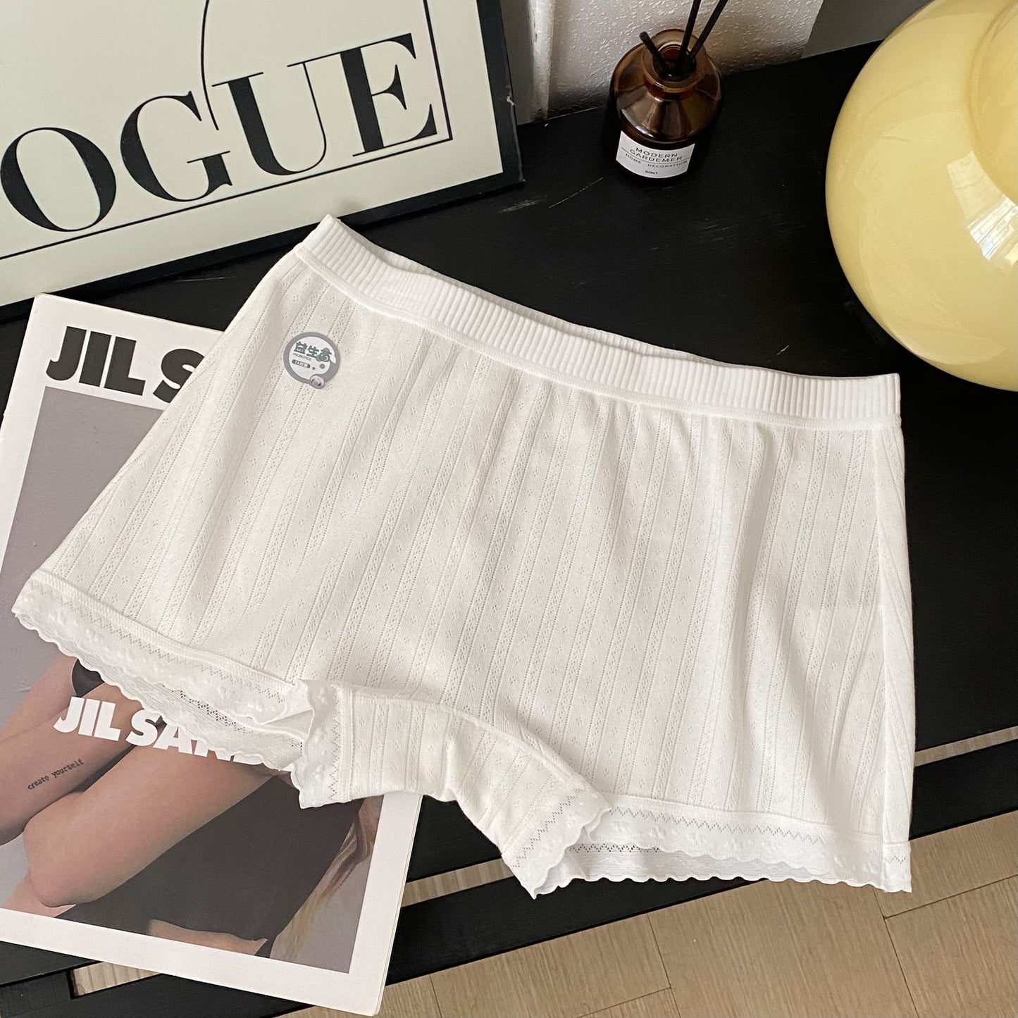 Briefs Floral Pure Cotton Antibacterial Crotch Panties