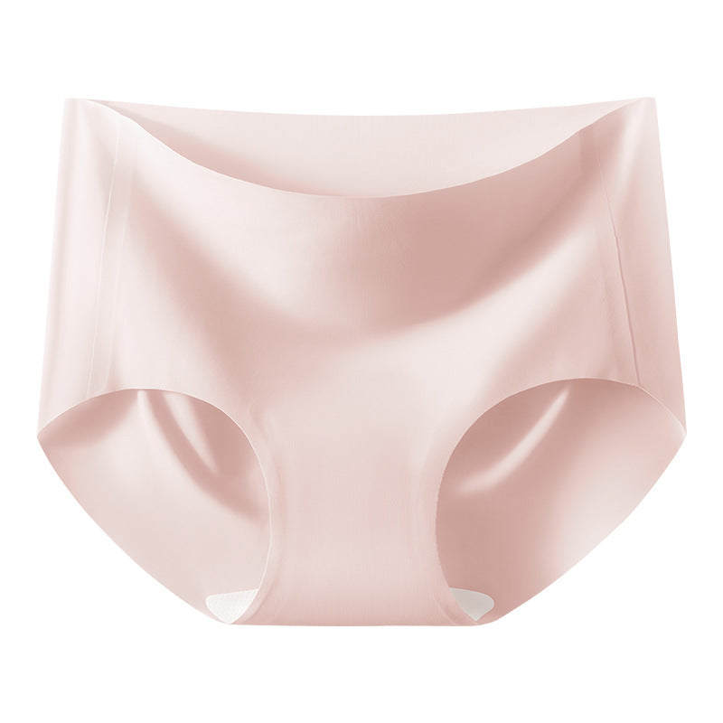 Women's Ice Silk Seamless Liquid Foundation Cotton Panties