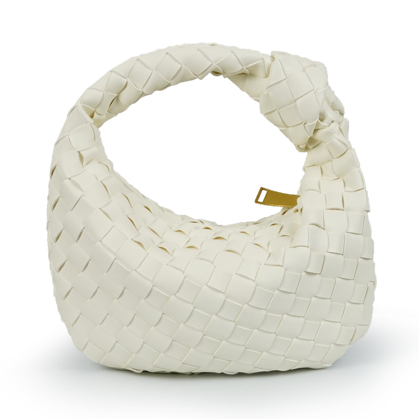 Women's High Quality Handmade Woven Gold Hardware Handbags