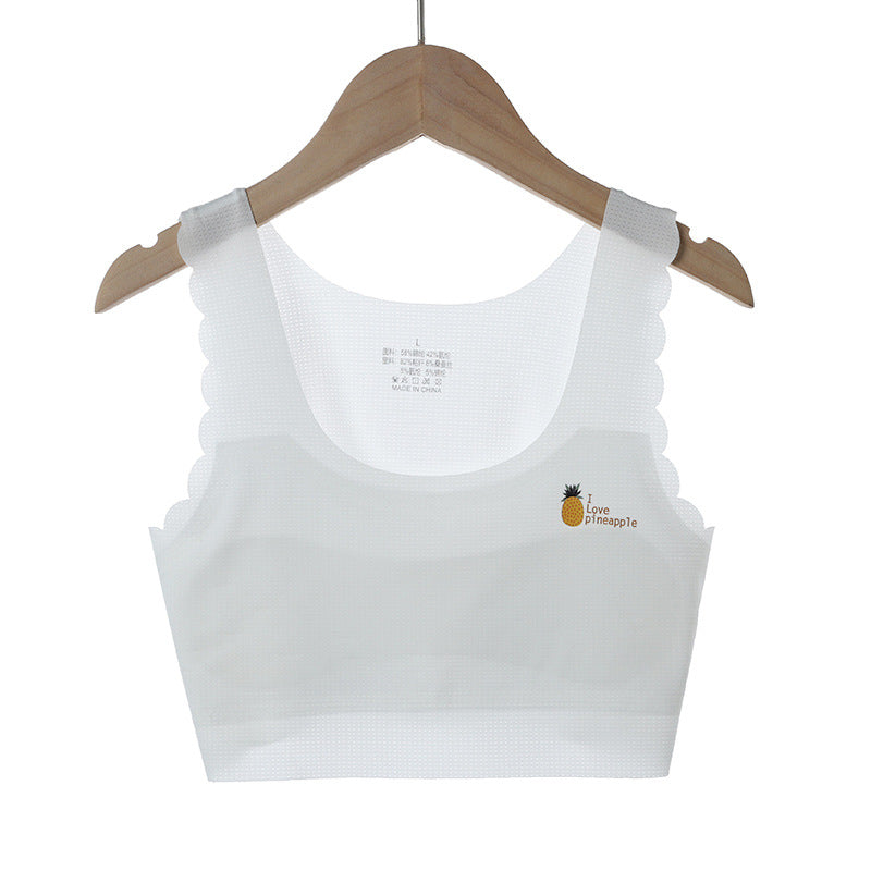 Children's Underwear Seamless Ice Silk Summer Thin Bras