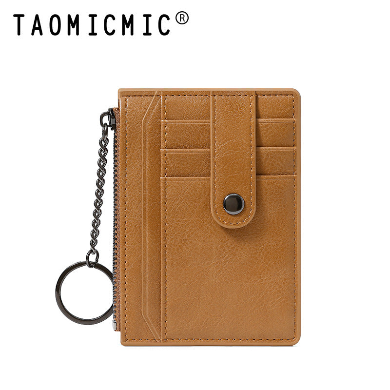 Women's Multiple Slots Good-looking Simple Large Capacity Card Holder