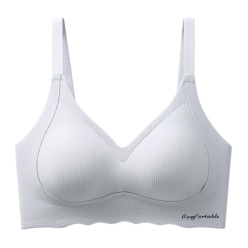 Lifting Adjustable Seamless Wireless Cup Push Bras