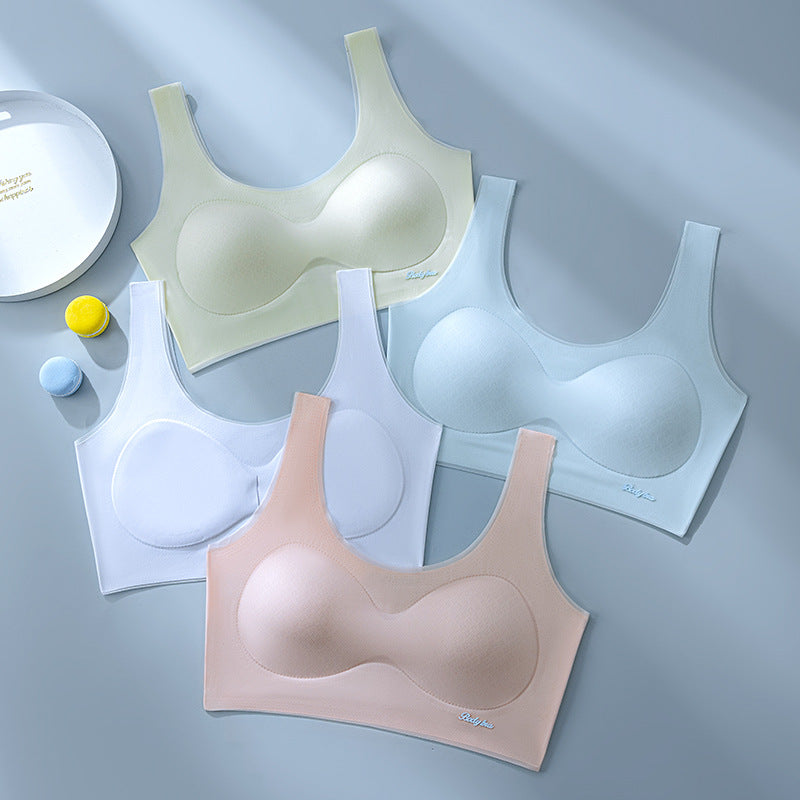 Seamless Summer High School Two Or Three Stage Bras