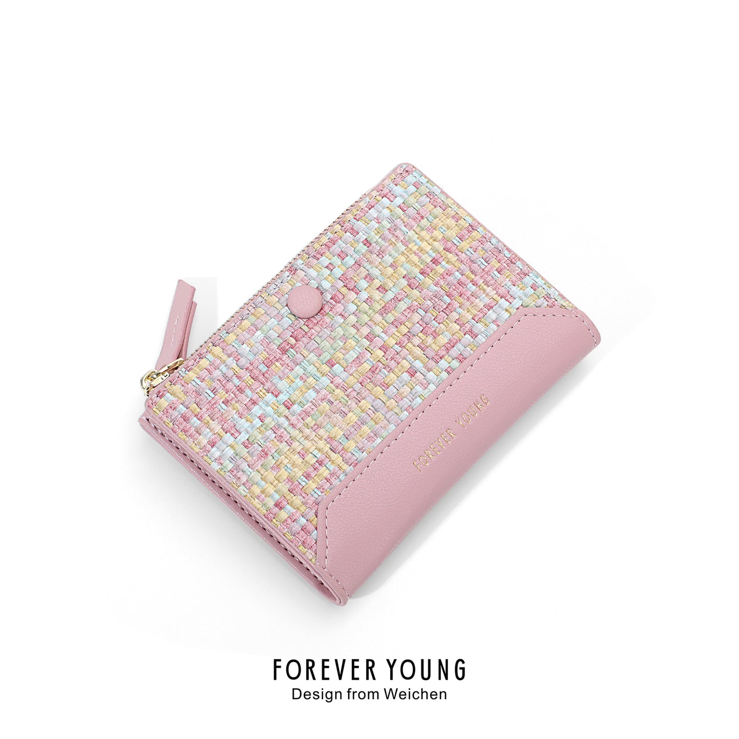 Women's Graceful Fashion Short Two Fold Ladies Wallets