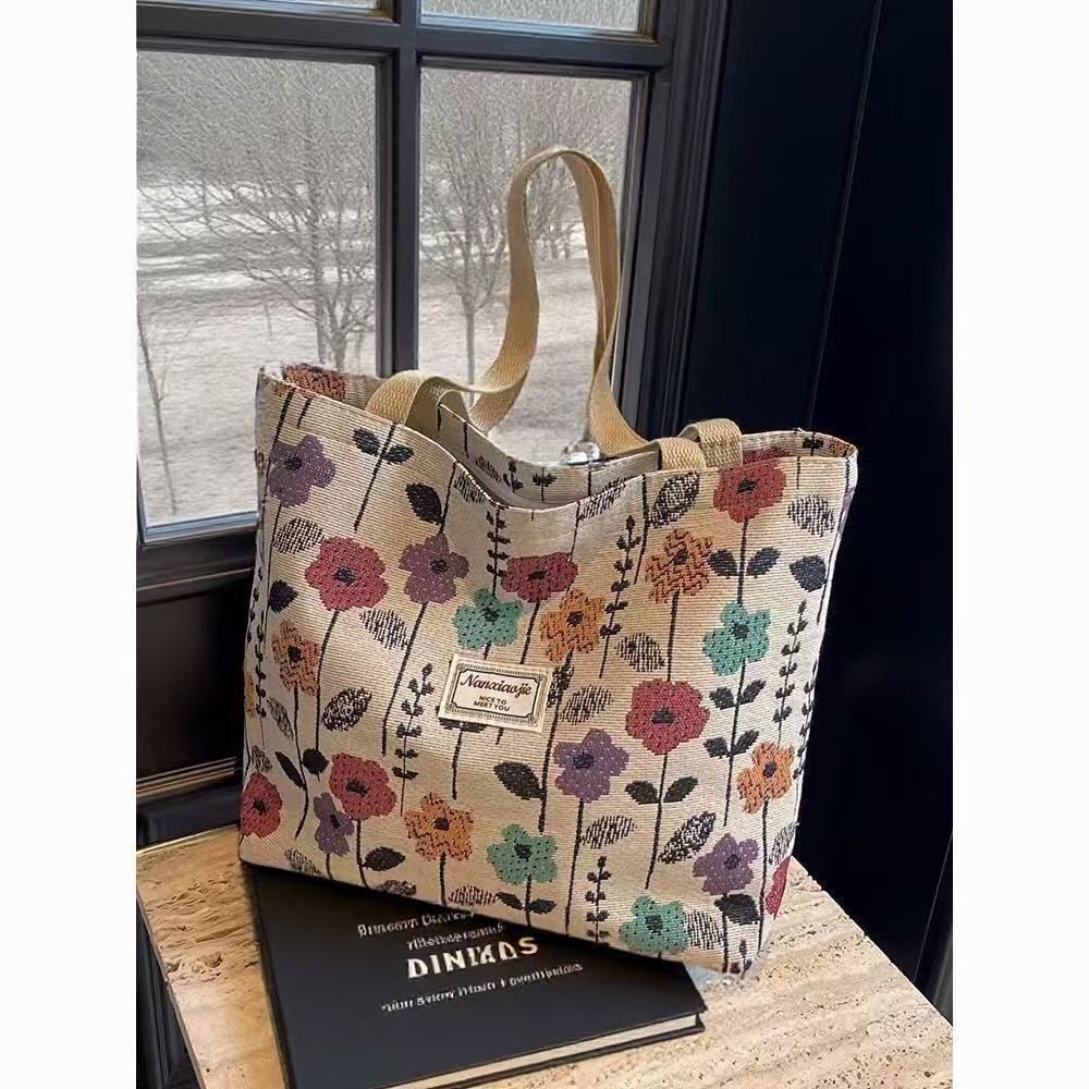 Women's Large Capacity Canvas For Class Commuter Bags