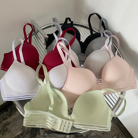 Generation Girly Simplicity Comfortable Pure Cotton Seamless Small Everyday Bras