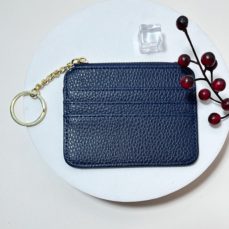 Women's Large Capacity Multiple Slots Exquisite Leather Card Holder