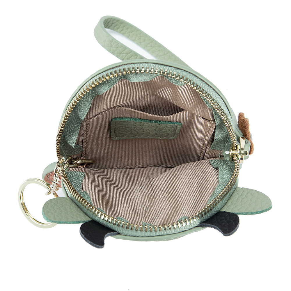 Female Style Pannier Genuine Leather Animal Coin Purses