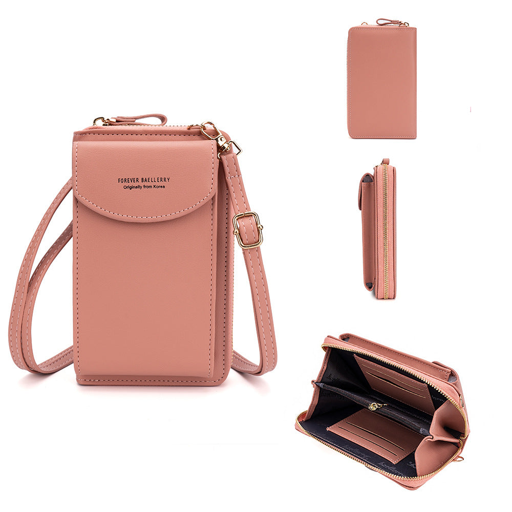 New Women's Mobile Korean Style Short Ladies Wallet