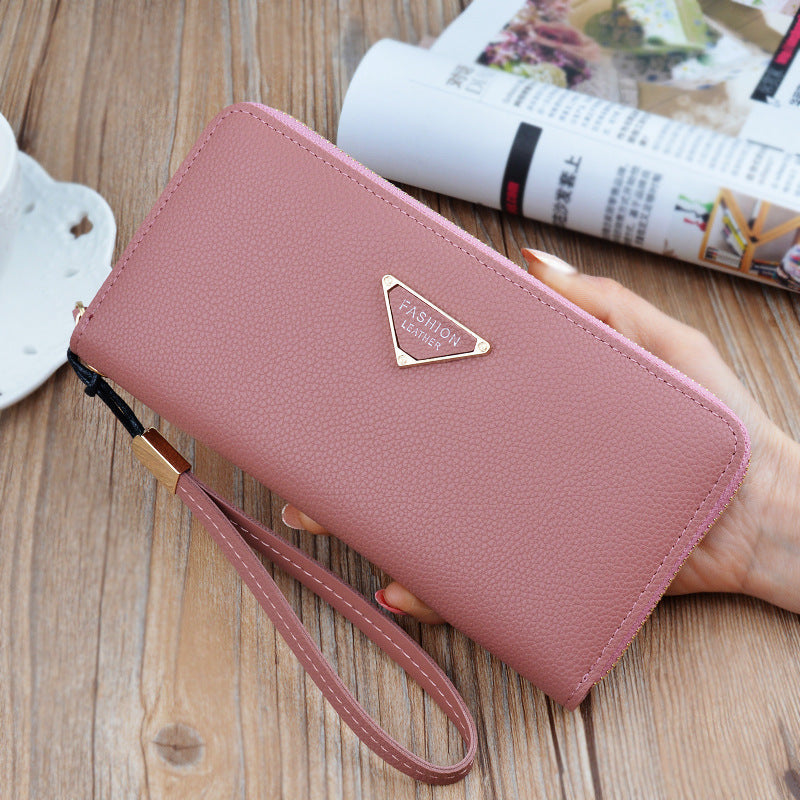 Lady Large Capacity Soft Wrist Long Ladies Wallet