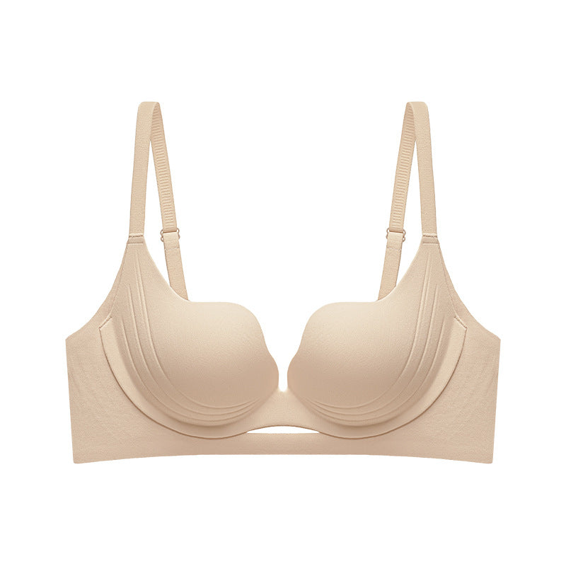 Women's Small Breast Push Up Underwear Petal Bras