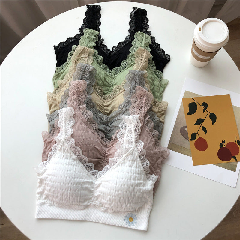 Women's Daisy Vitamin Suit Lace Push Up Lingerie Sets