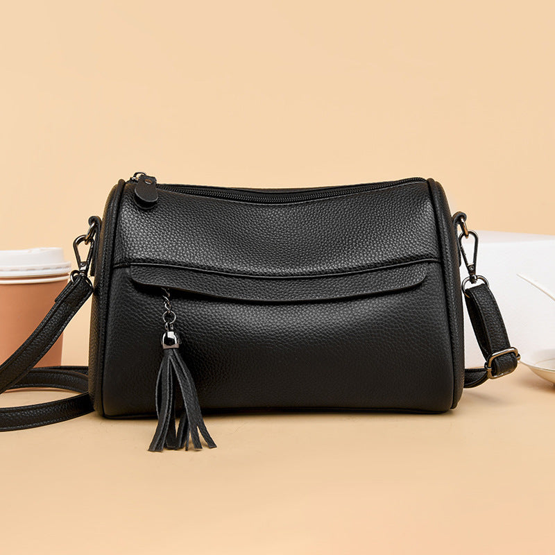 Women's Source First Layer Cowhide Genuine Leather Crossbody Bags