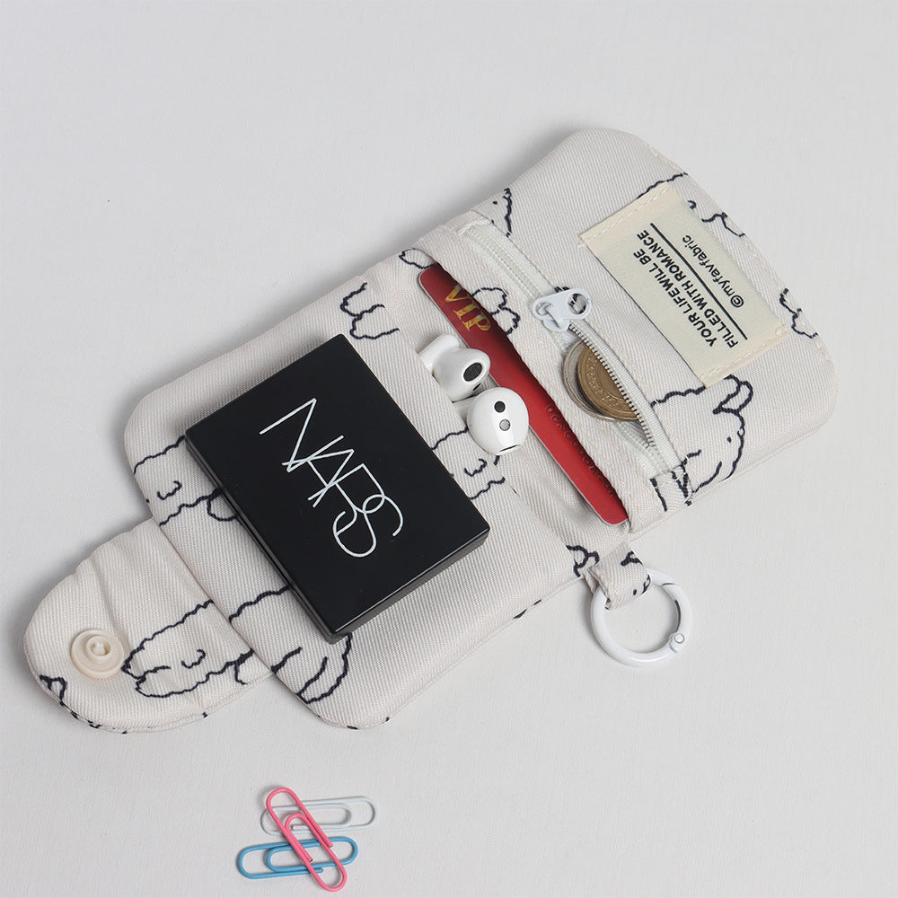 Female Cute Storage Polyester Fresh Fashion Ladies Wallet