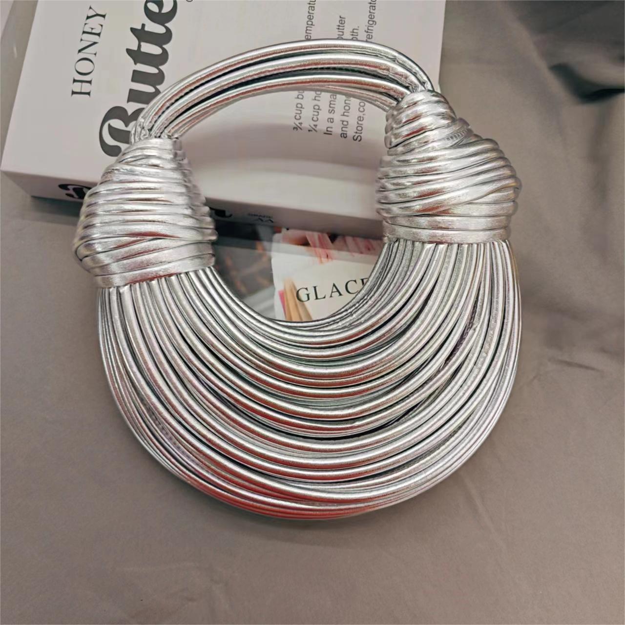 Women's High Sense Design Personality Woven Handbags