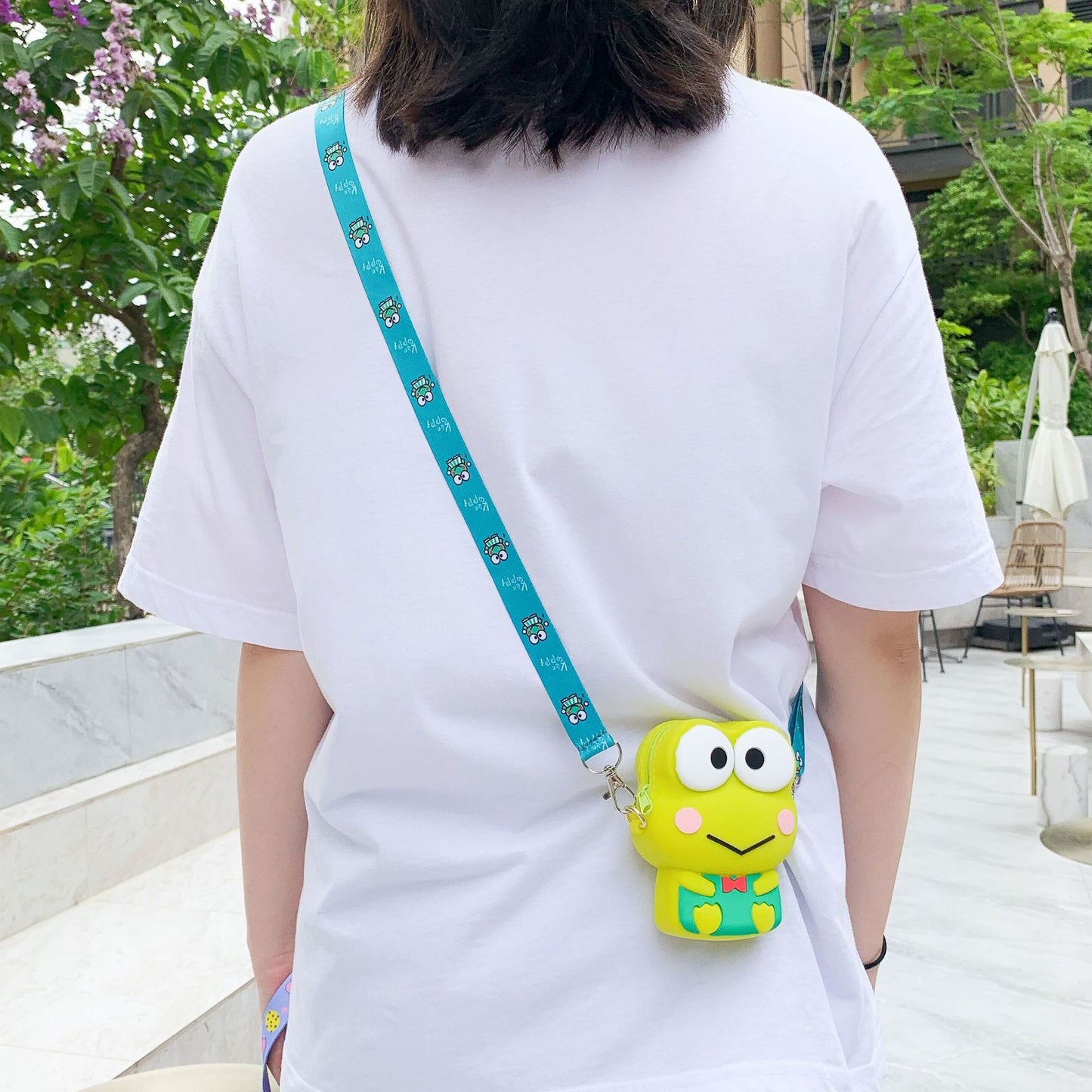 Stall Cartoon Silicone Soft Western Style Backpacks
