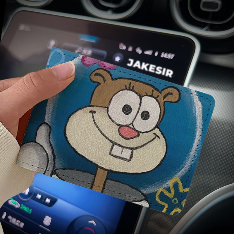 Sponge Star Driving License Protective Cover Motor Card Holder