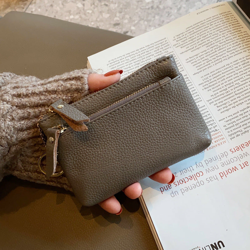 Women's Genuine Leather Mini Cute Hand Cowhide Coin Purses