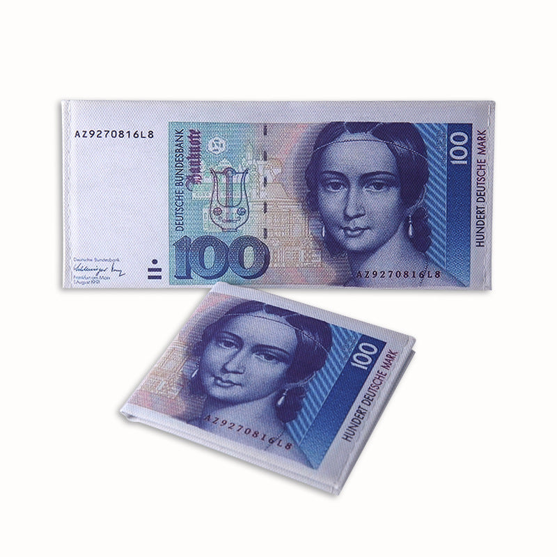 Men's Creative Dollar Printing Various Countries Pattern Men's Wallet