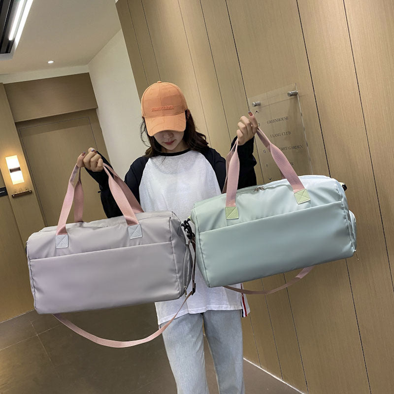 Women's Dry Separation Shoe Position Training Yoga Travel Bags