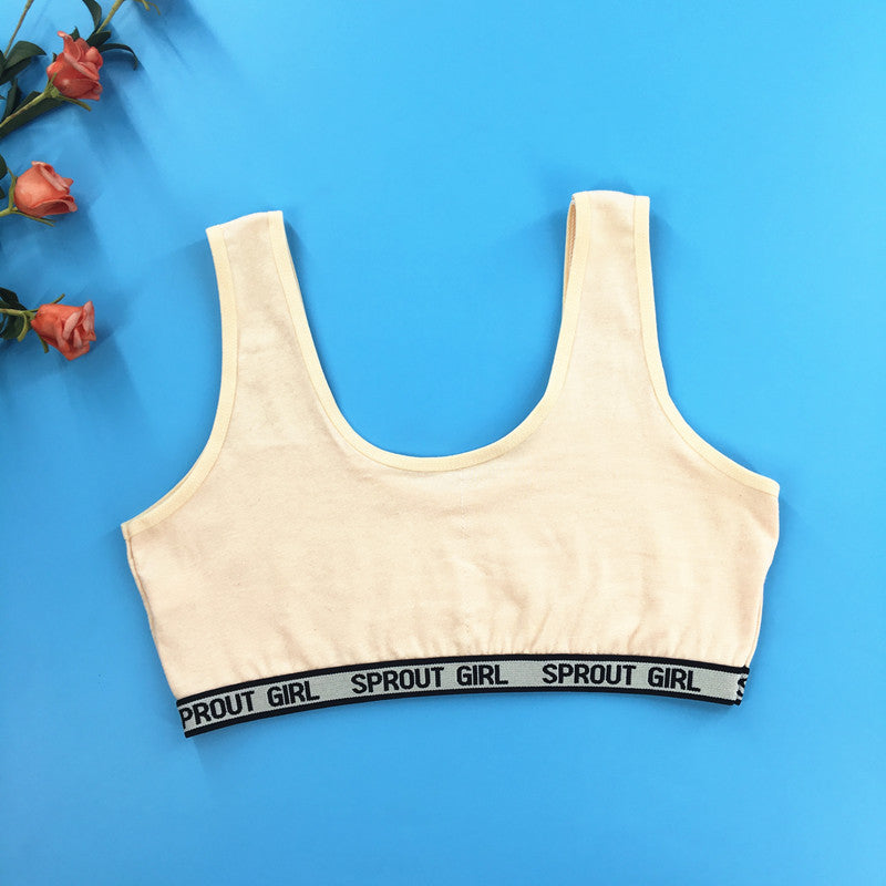 Side Work Back Fashion Teenage Puberty Underwear 2 Without Tanks Camis