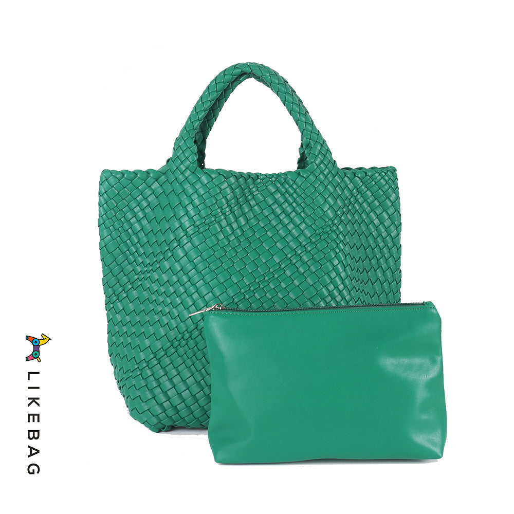 Women's Handmade Woven Fashion Large Capacity Totes Women's Shoulder Bag