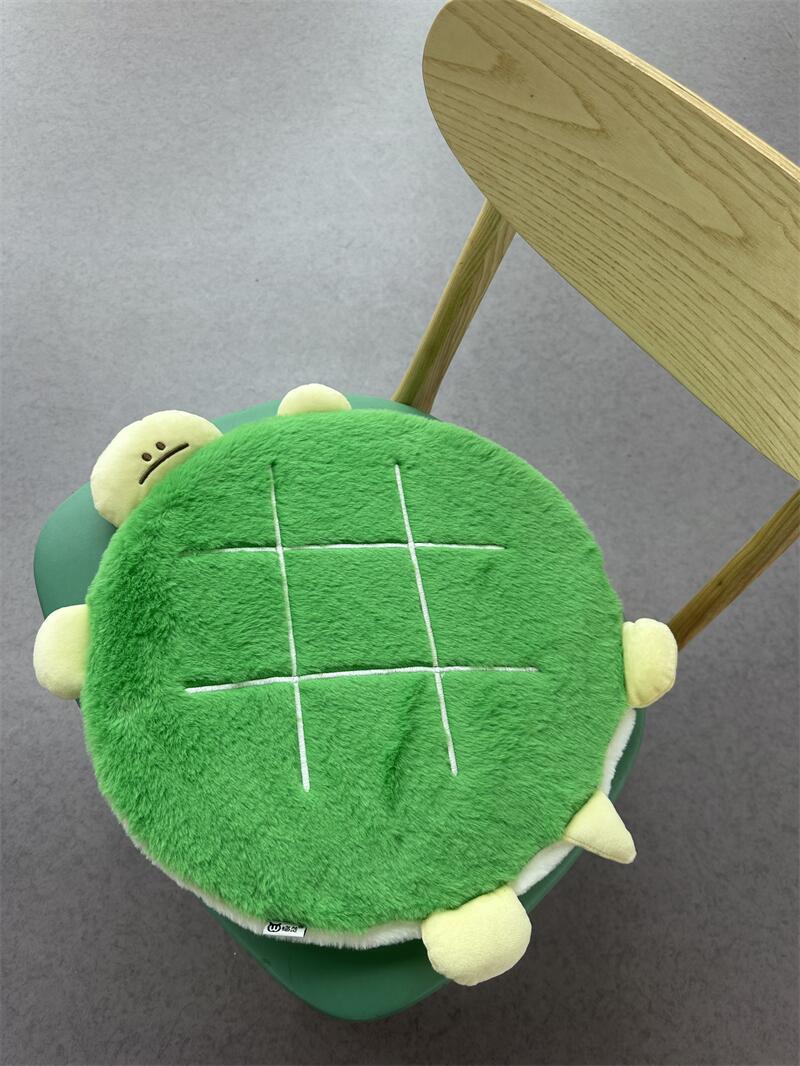 Cute Turtle Funny Expression Series Plush Doll Cushion Pencil Halter Ladies Wallet