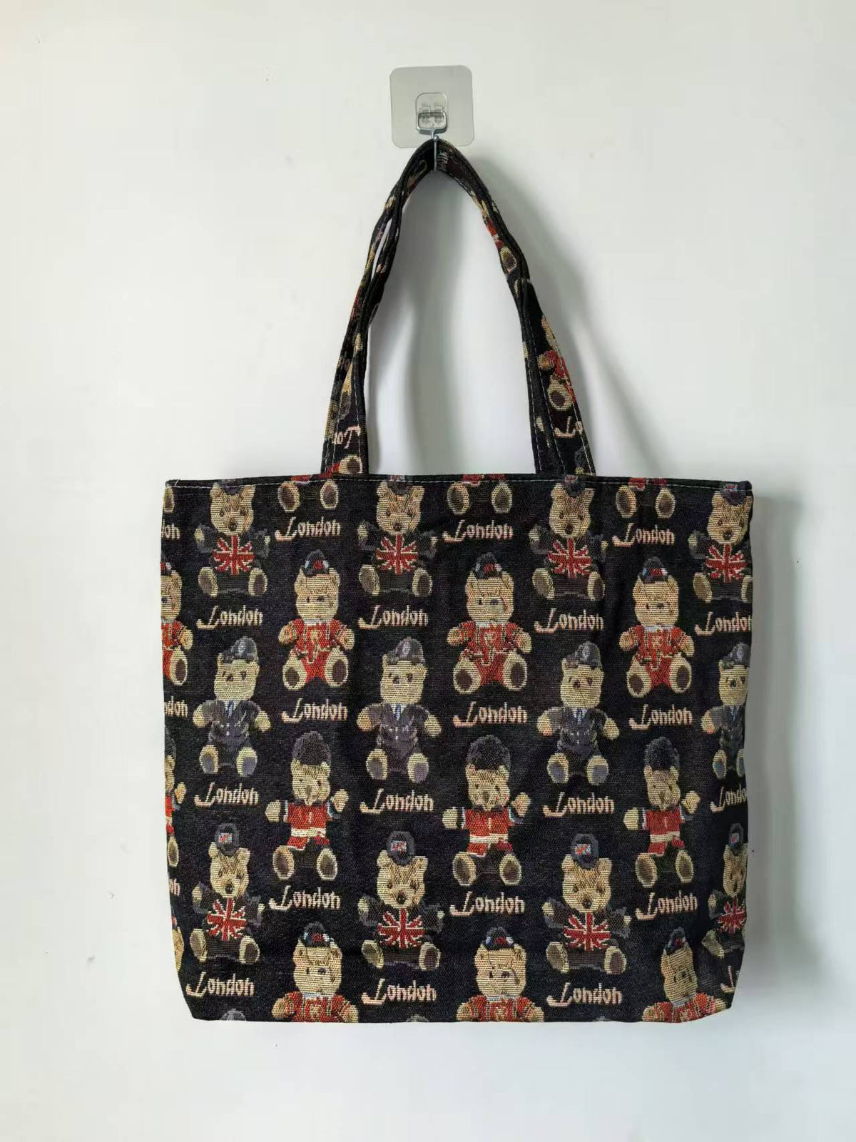 Group Purchase Large Canvas Business Live Cartoon Animal Elephant Shoulder Bags
