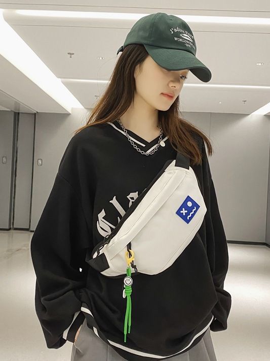 Women's & Men's & Trendy Mobile Nylon Simple Fashion Shoulder Bags