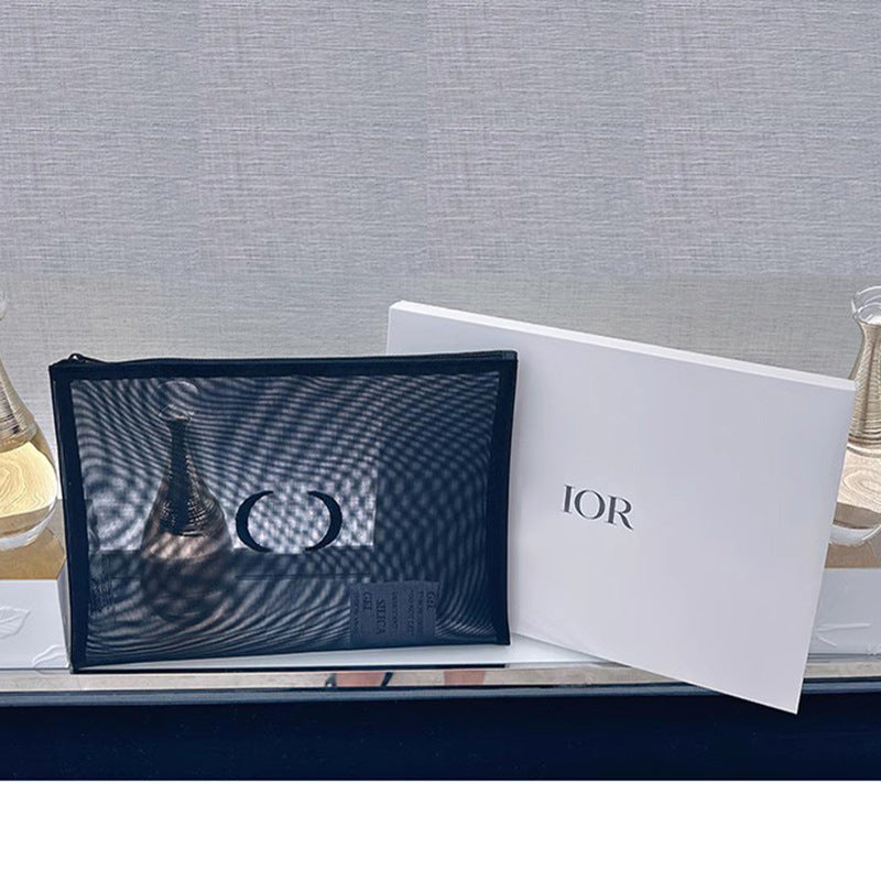 White Space Cotton Super Soft Feeling Portable Cosmetic Bags