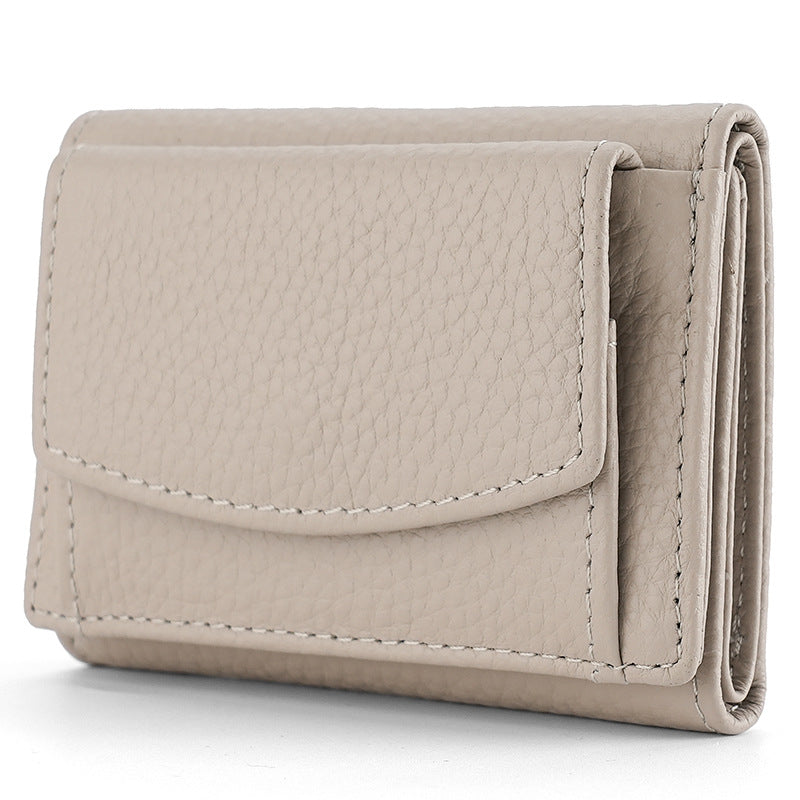Innovative Women's Graceful Cowhide Short Leather Ladies Wallets