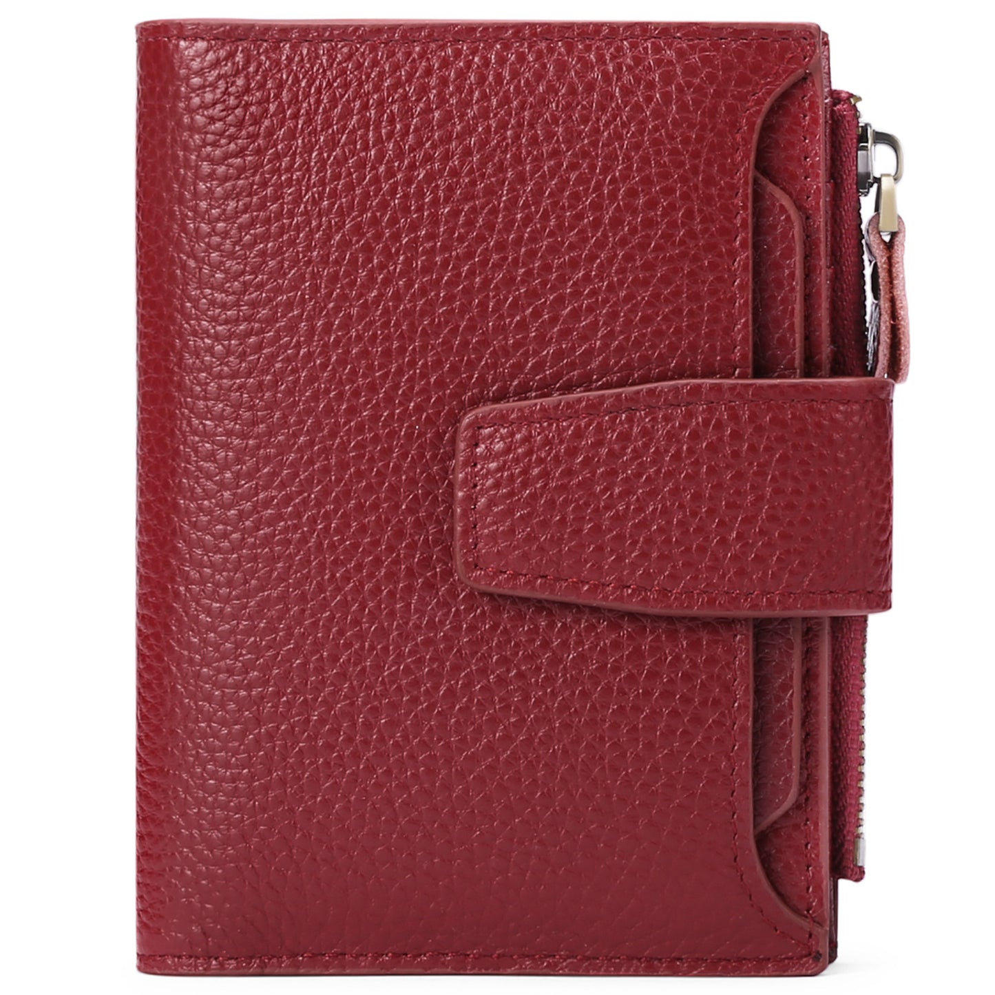 Women's Leather Short Korean Style Multifunctional License Ladies Wallets
