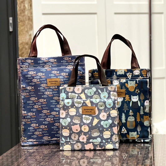 Volume Waterproof Lunch Box Snack Make-up Handbags
