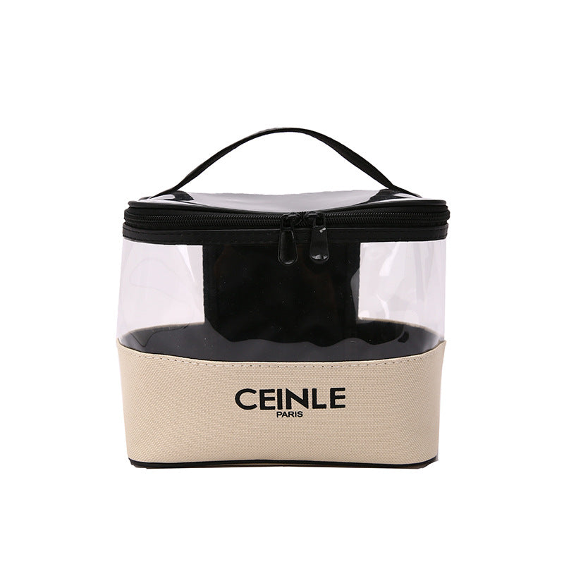 Women's Transparent Large Capacity Portable High-grade Cosmetics Bags