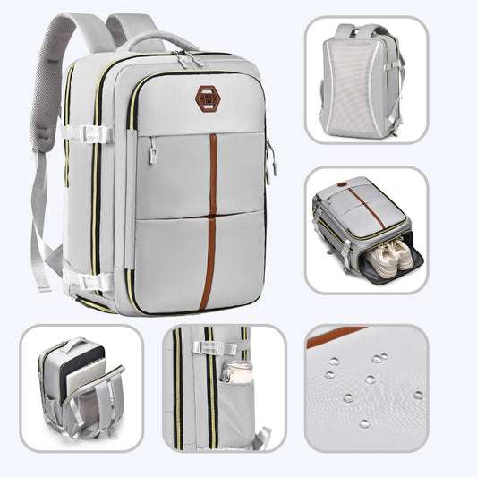 Men's Large Capacity Simple Style Inch Computer Backpacks