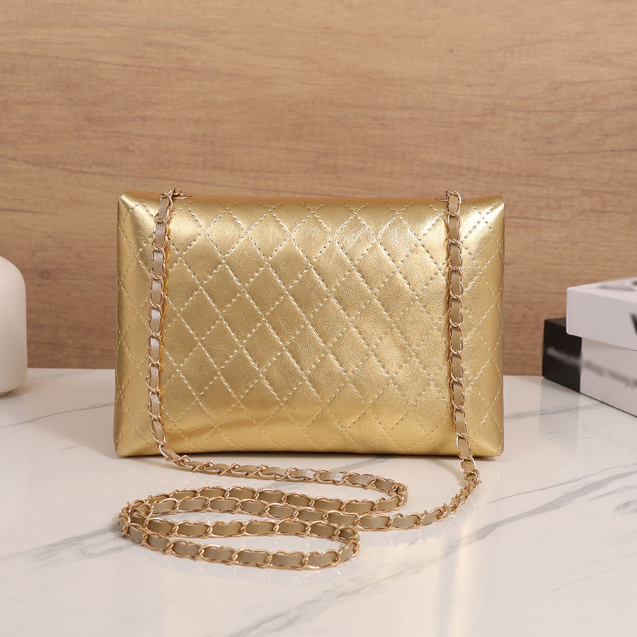 Affordable Luxury Fashion Simple Quilting Embroidered Pouch Bags