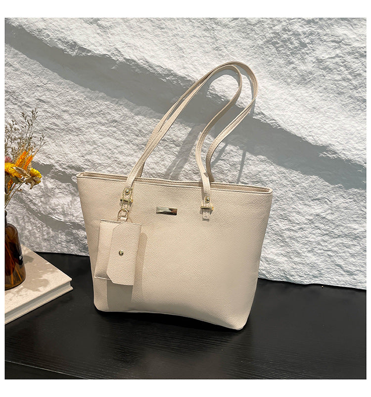 Women's Two-piece Large Capacity Fashion Texture Leisure Commute Women's Shoulder Bag