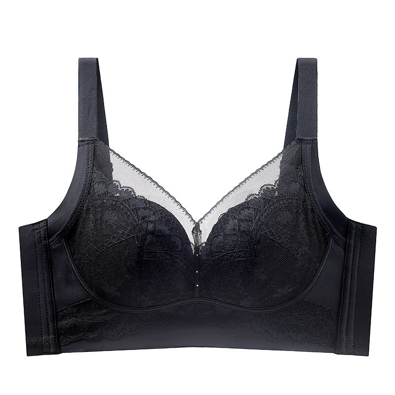 Women's Paper Cup Big Chest Small Push Up Accessory Breast Bras