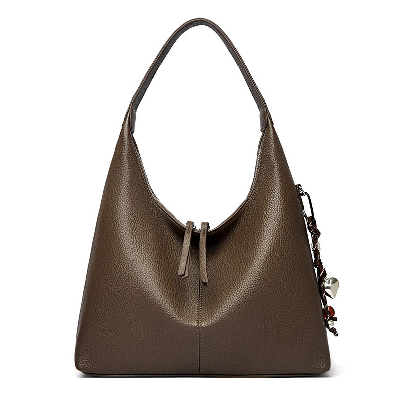 Spring Large Capacity Totes Minimalist Retro Fashion Underarm Women's Shoulder Bag
