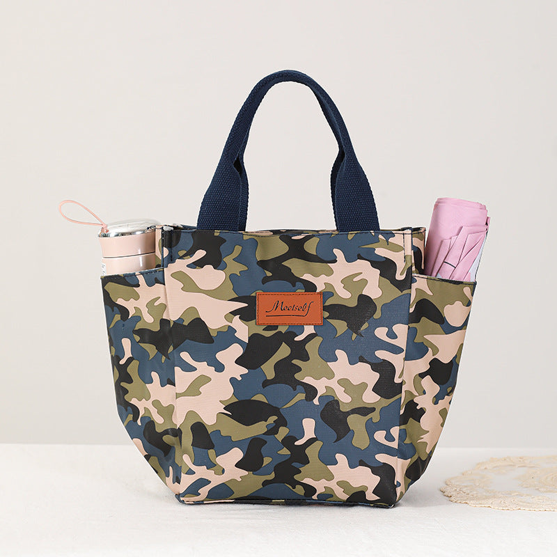 Canvas Large Lunch Box Mummy Capacity Handbags