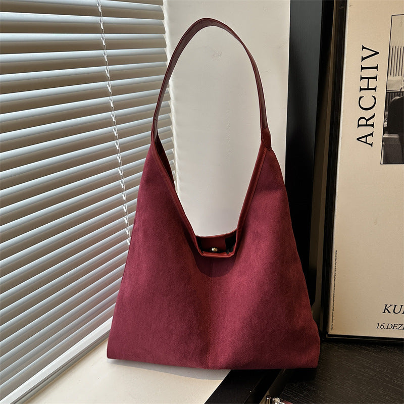 Color Winter Retro Commuter Large Capacity Fashion Simple Bags